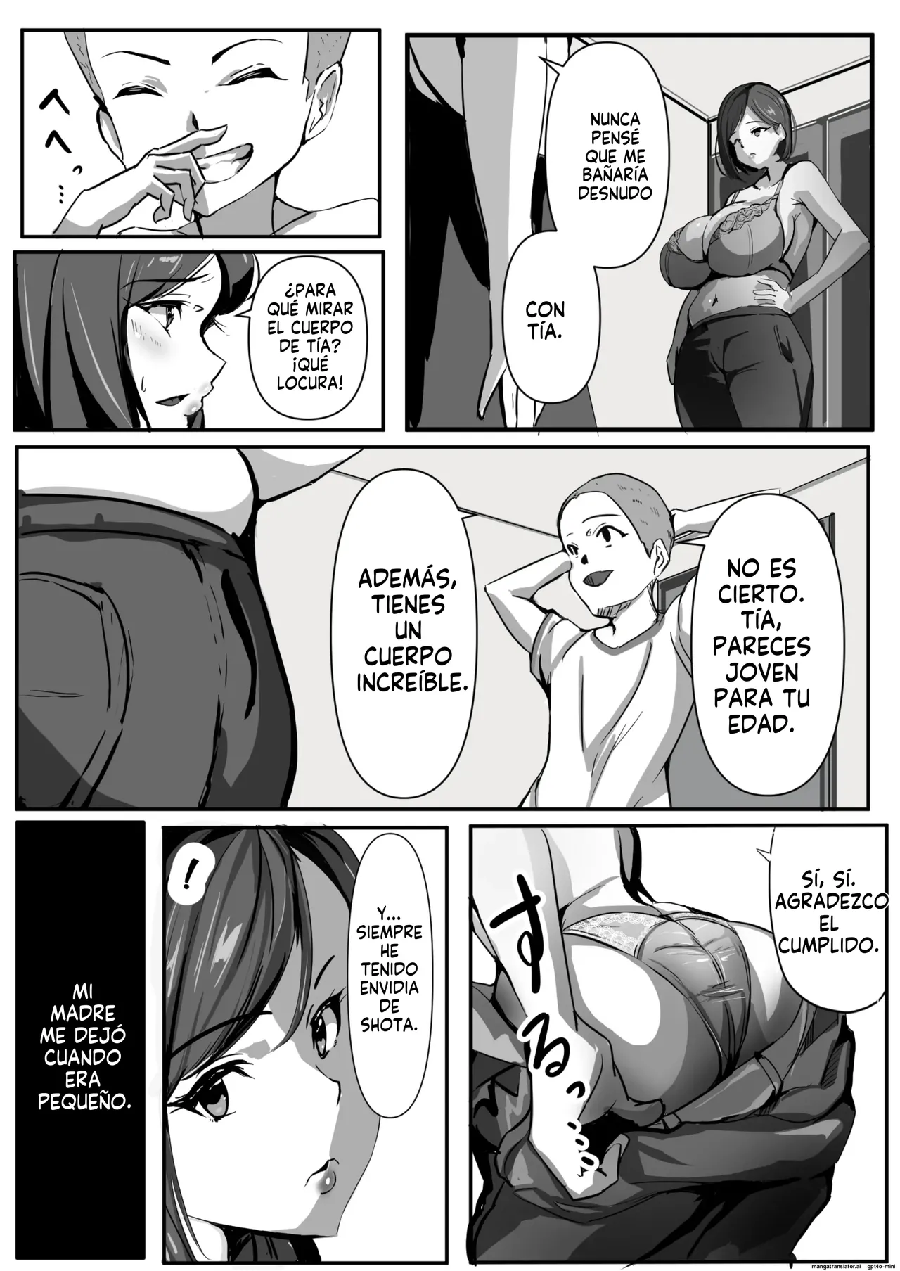 Haha wa Tomo ni Dakareru｜Mi Madre es Cogida por Mi Amigo page 10 full