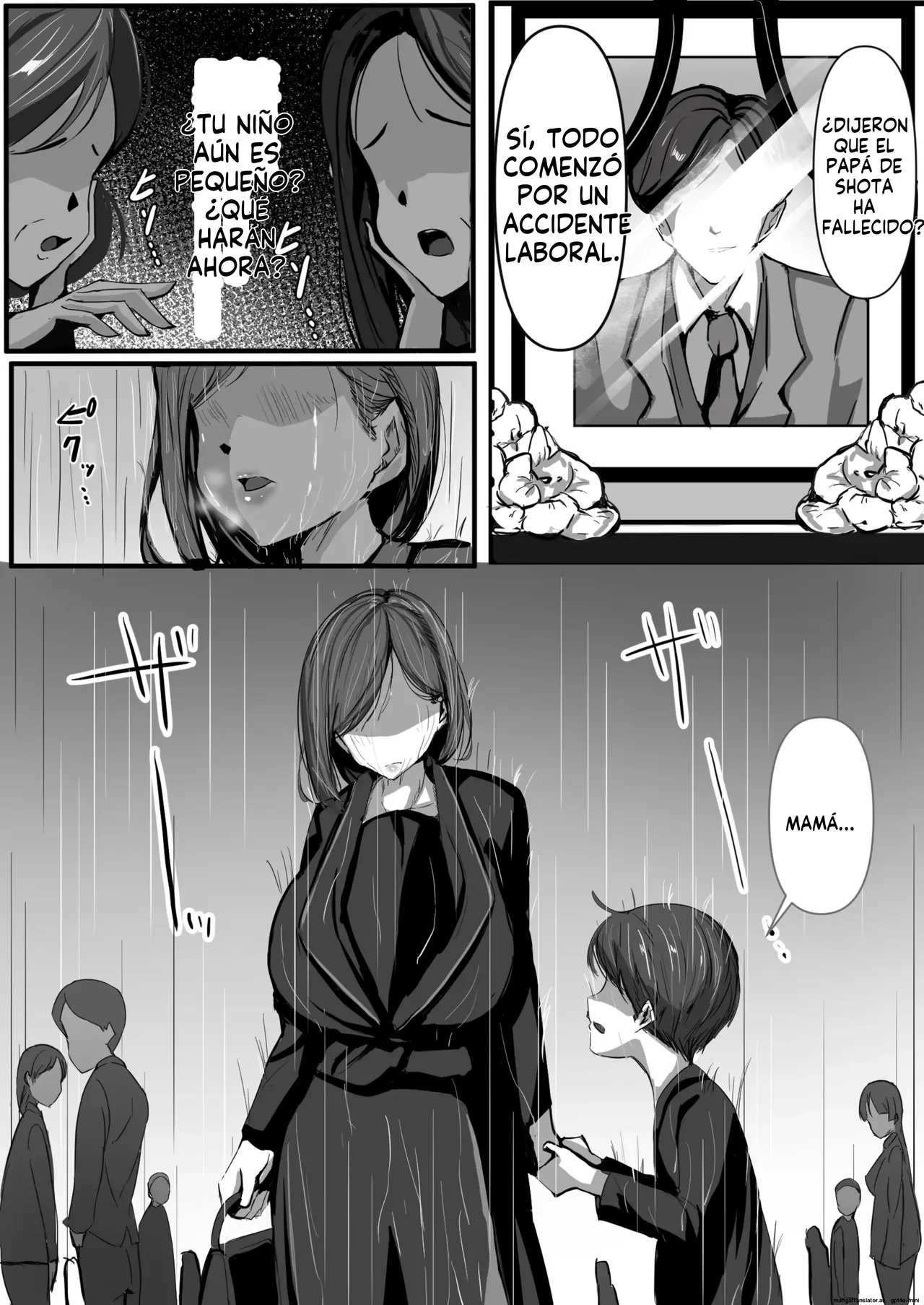 Haha wa Tomo ni Dakareru｜Mi Madre es Cogida por Mi Amigo page 3 full