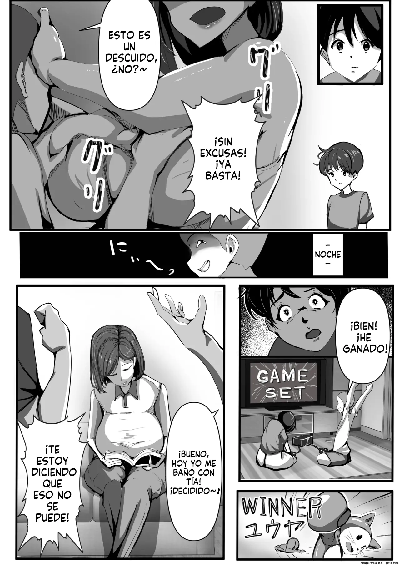 Haha wa Tomo ni Dakareru｜Mi Madre es Cogida por Mi Amigo page 6 full