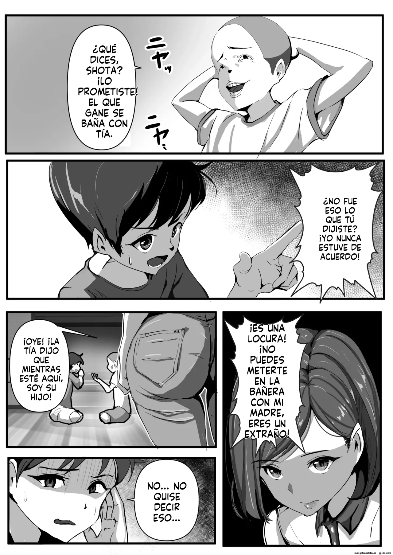 Haha wa Tomo ni Dakareru｜Mi Madre es Cogida por Mi Amigo page 7 full