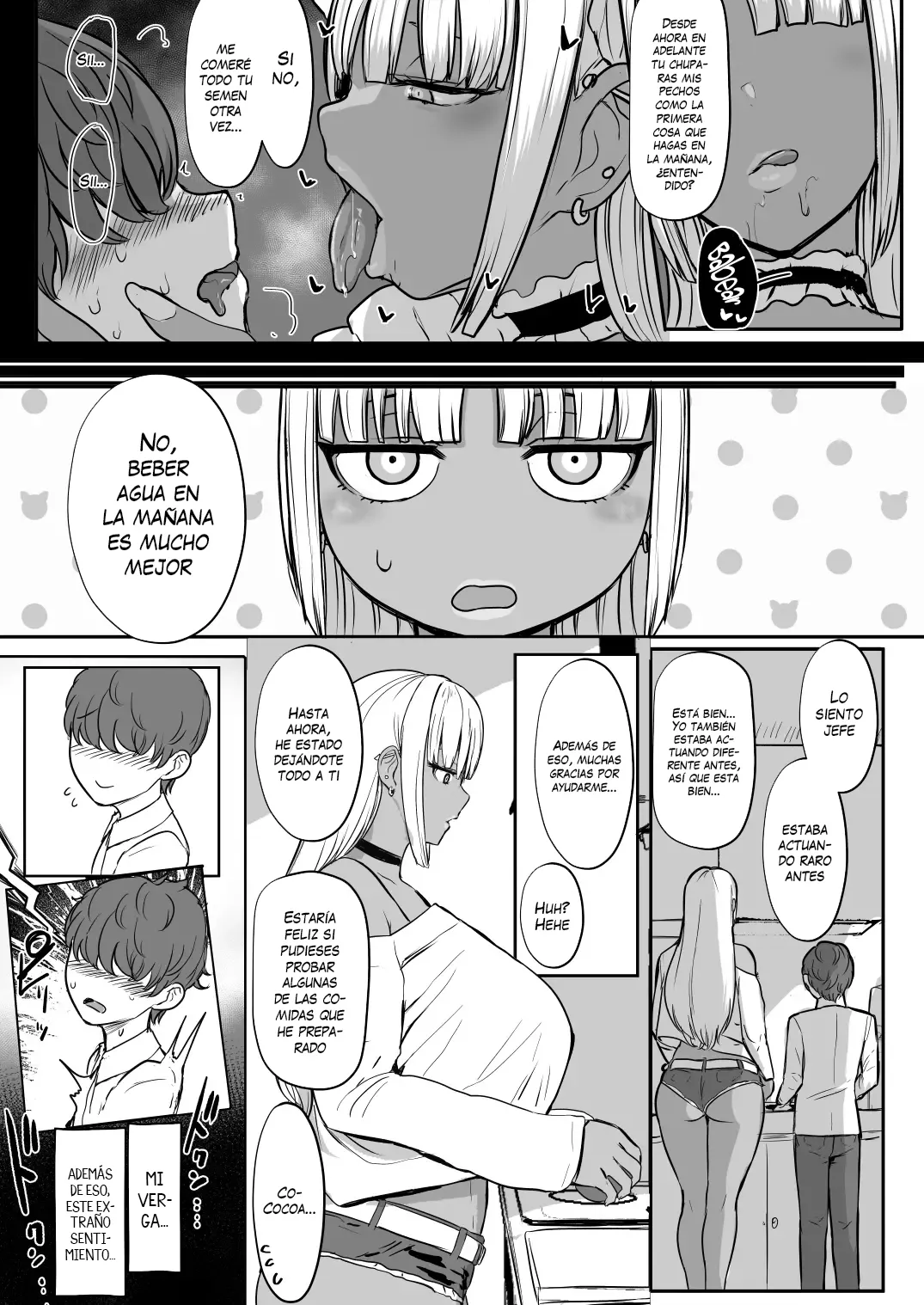 La maid gyaru bronceada sucubo que devora a su maestro 2 page 12 full