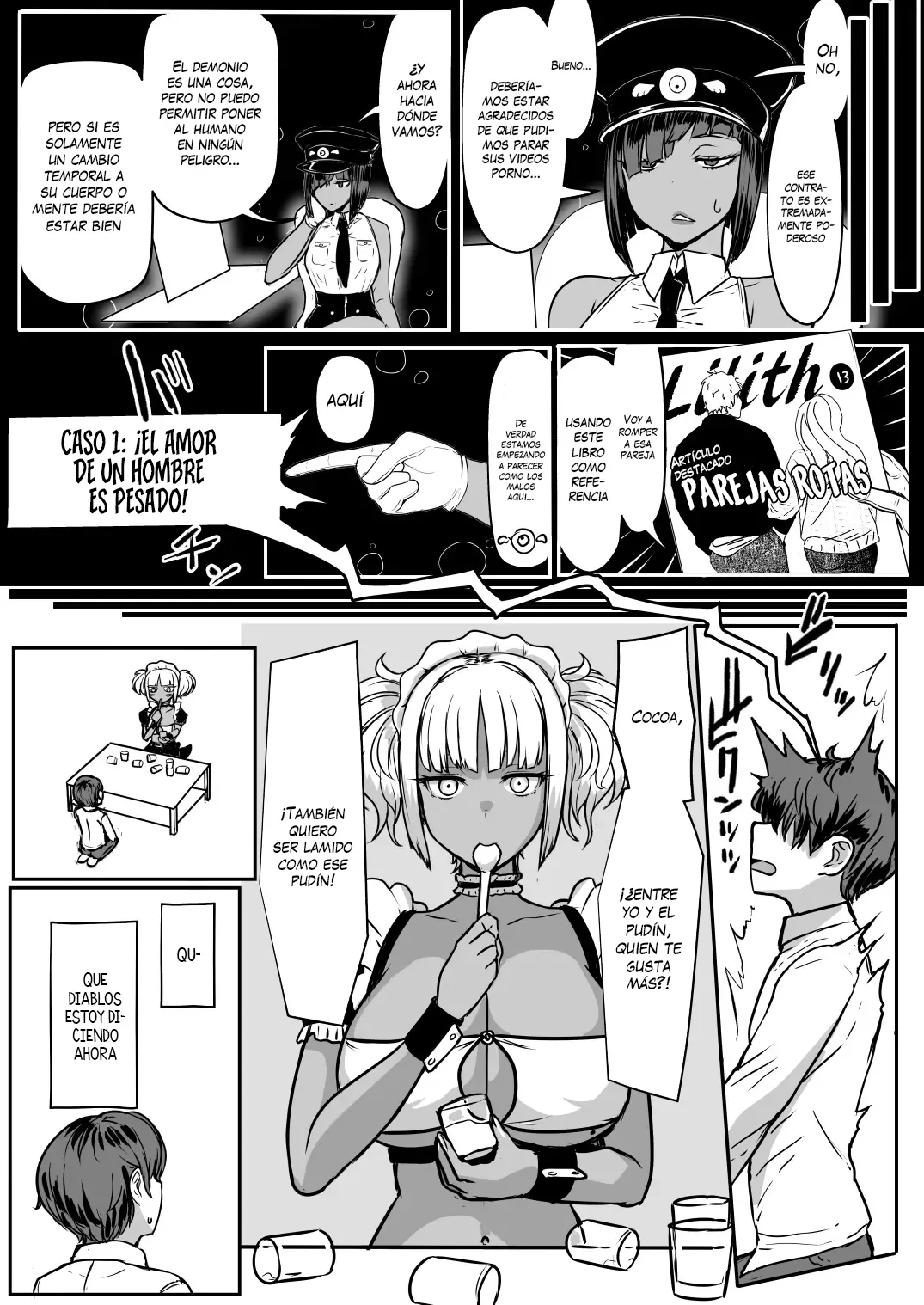 La maid gyaru bronceada sucubo que devora a su maestro 2 page 4 full