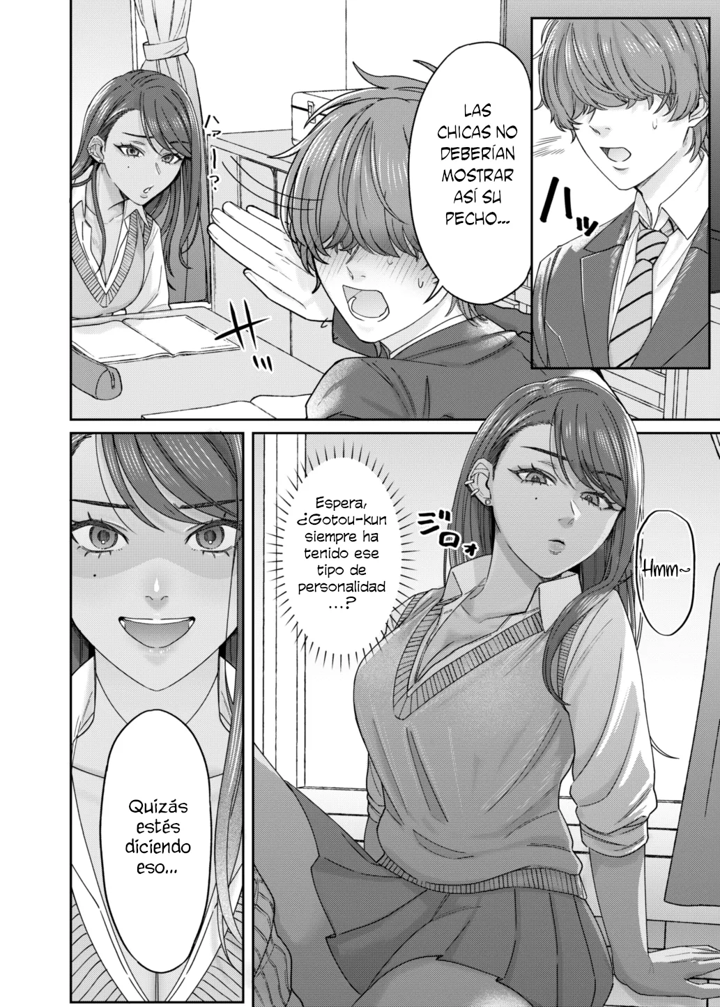Una historia sobre una sesión de estudio secreta con mi amiga de la infancia, una gyaru morena. page 11 full