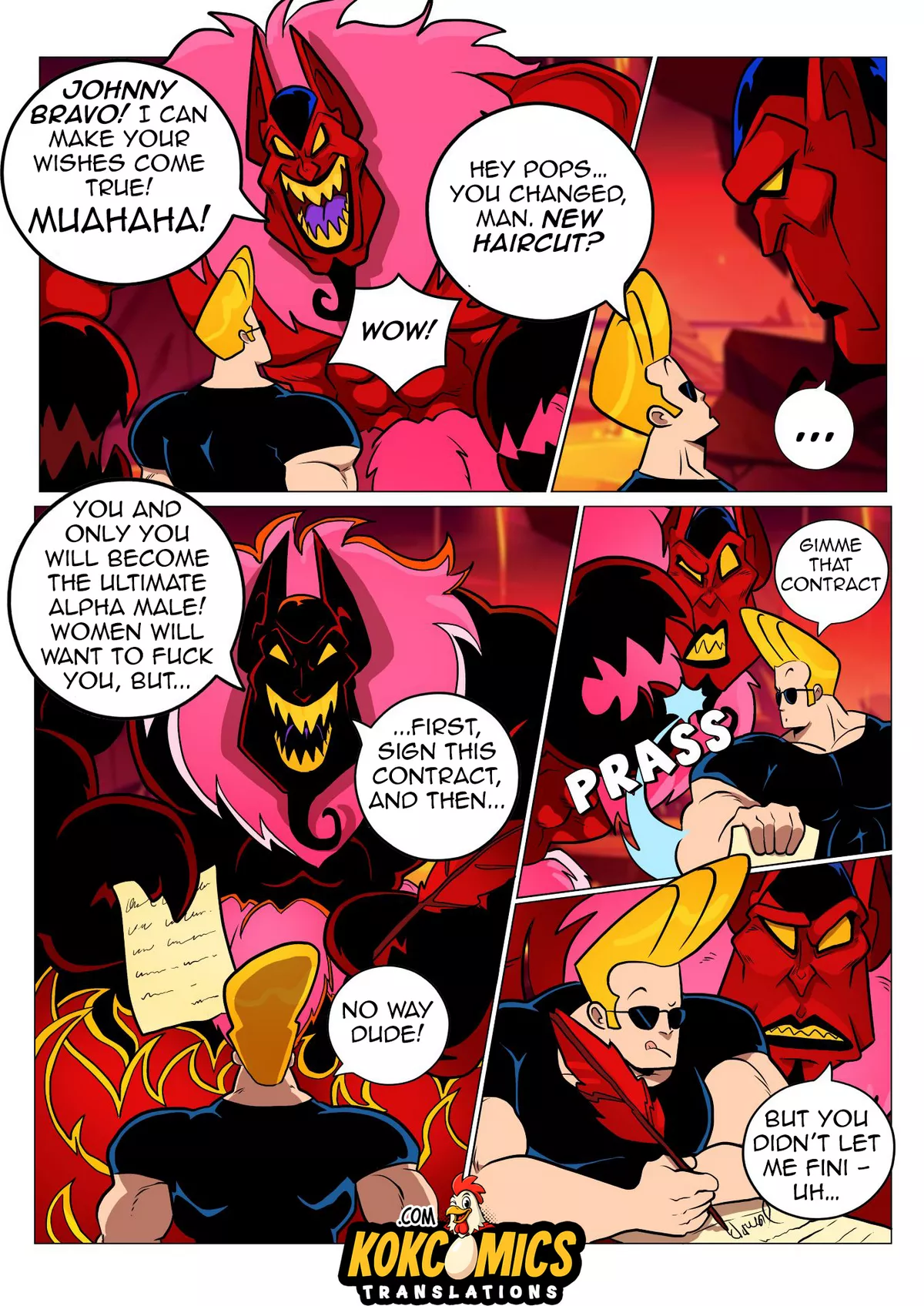 Discover Gansoman – Bravo Johnny page 4 full