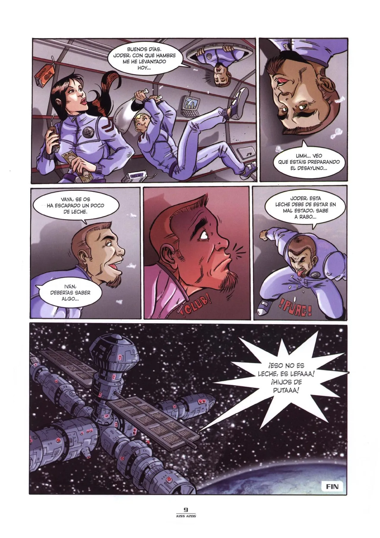 Kiss Comix #206 page 9 full