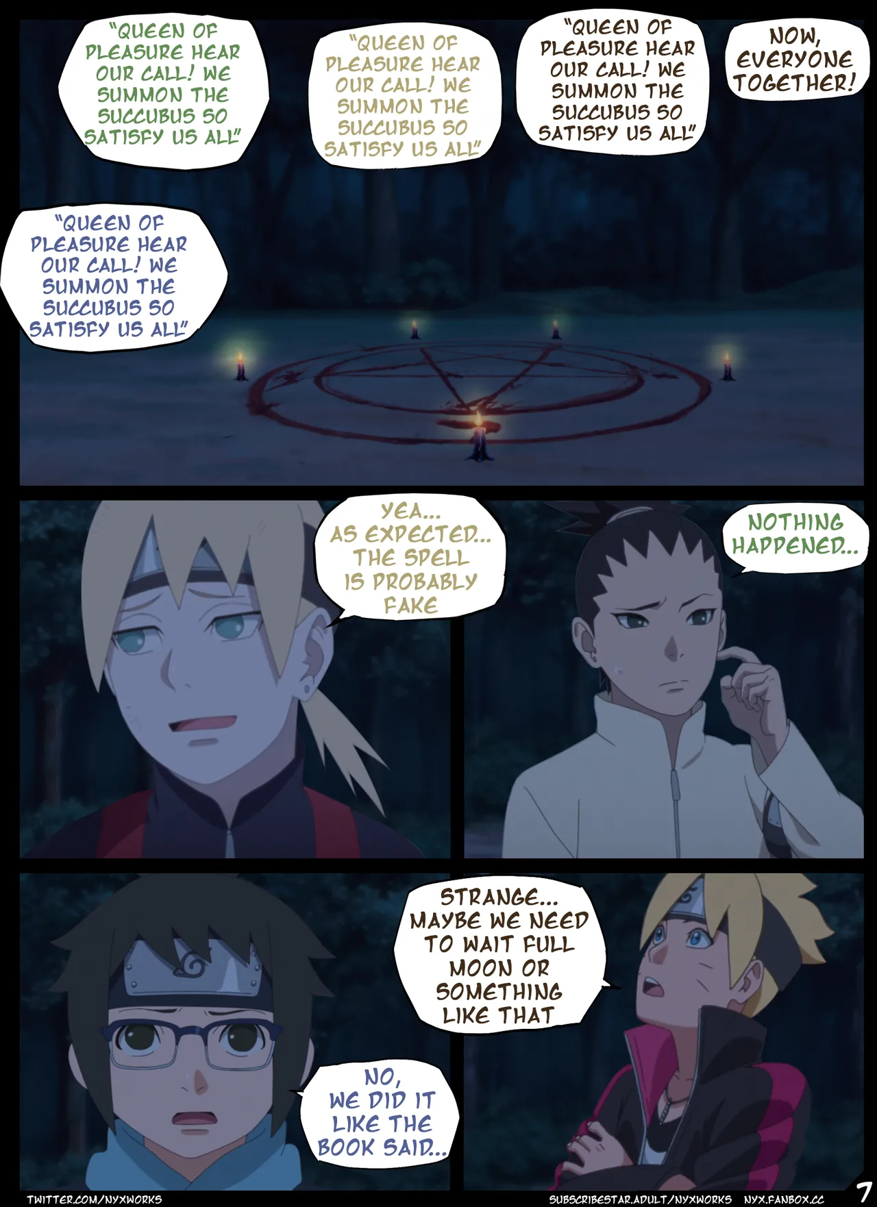 Night of the Ritual page 8 full