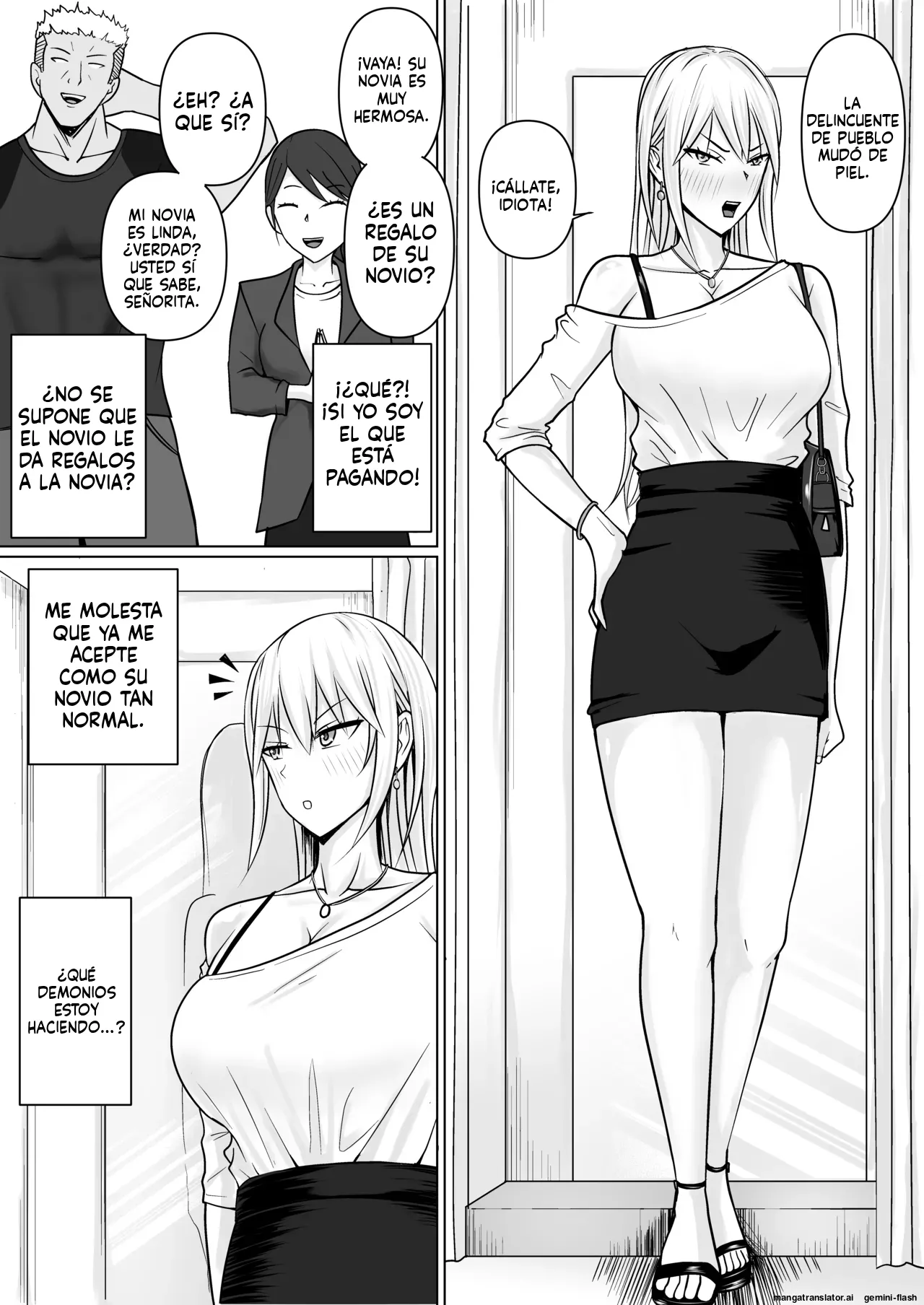 Class no Yankee Joshi ni Hyoui 6  MTL page 6 full