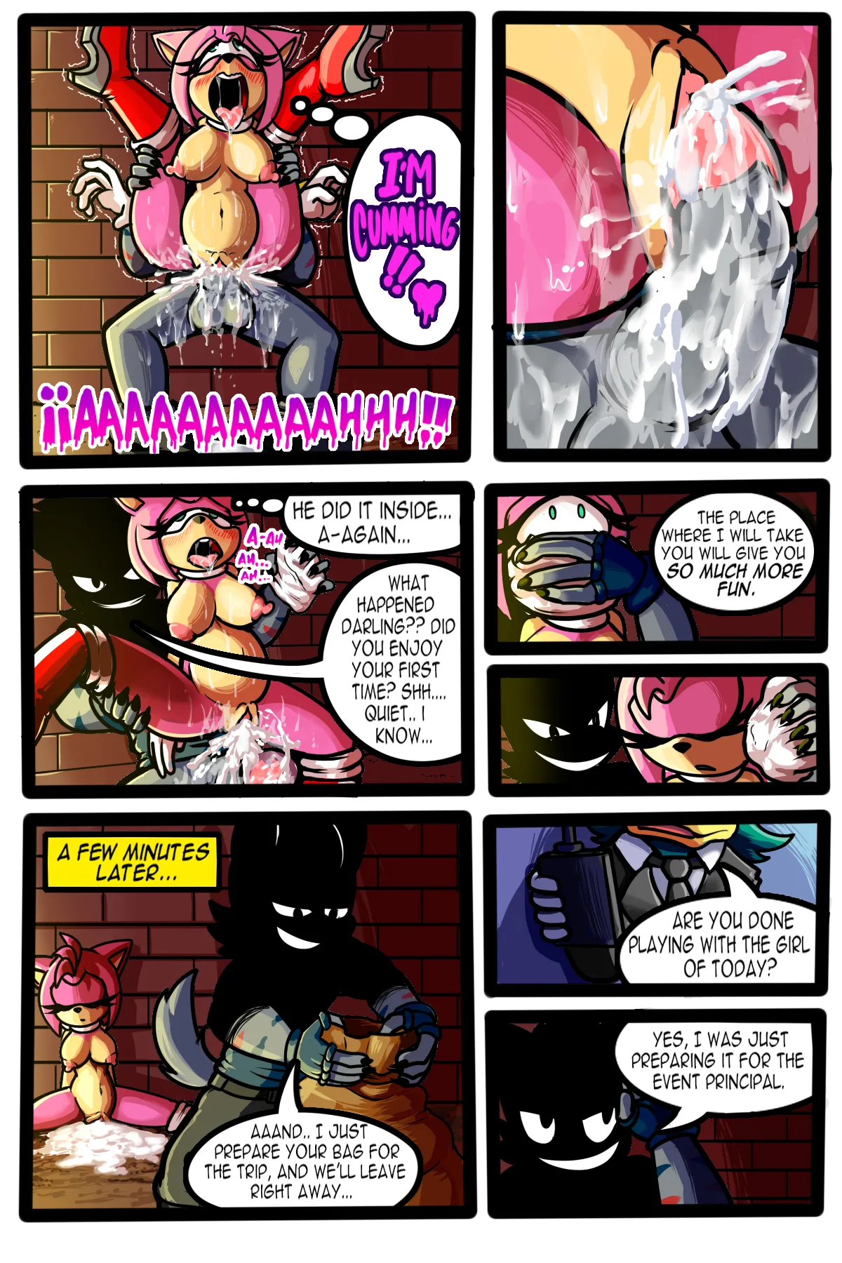 The Alley Of Sex Chapter 1 page 8 full