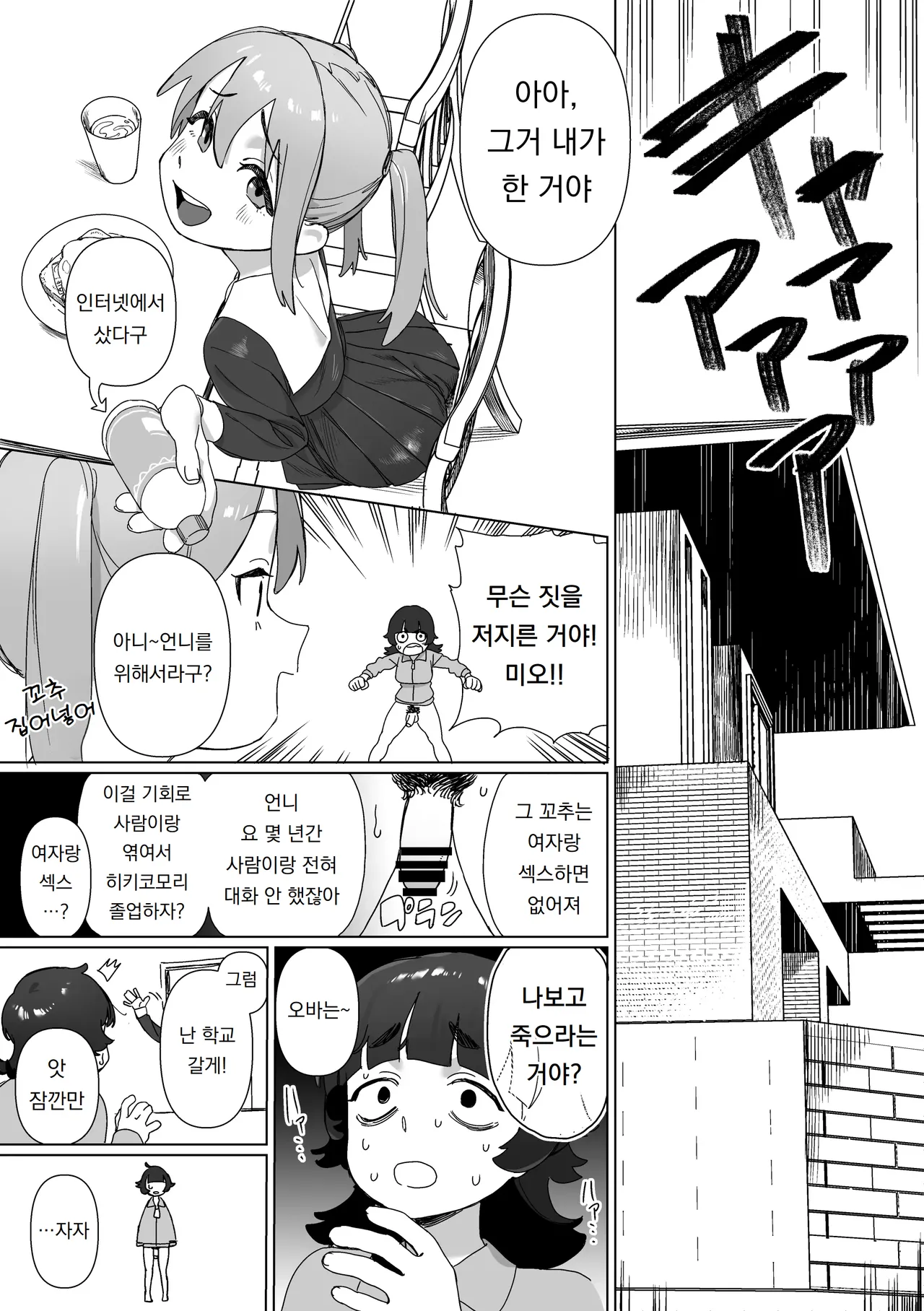 히키코모리 언니에게 꼬추가 생긴다면 Hikikomori no Ane ni Chinchin ga Haetara page 4 full