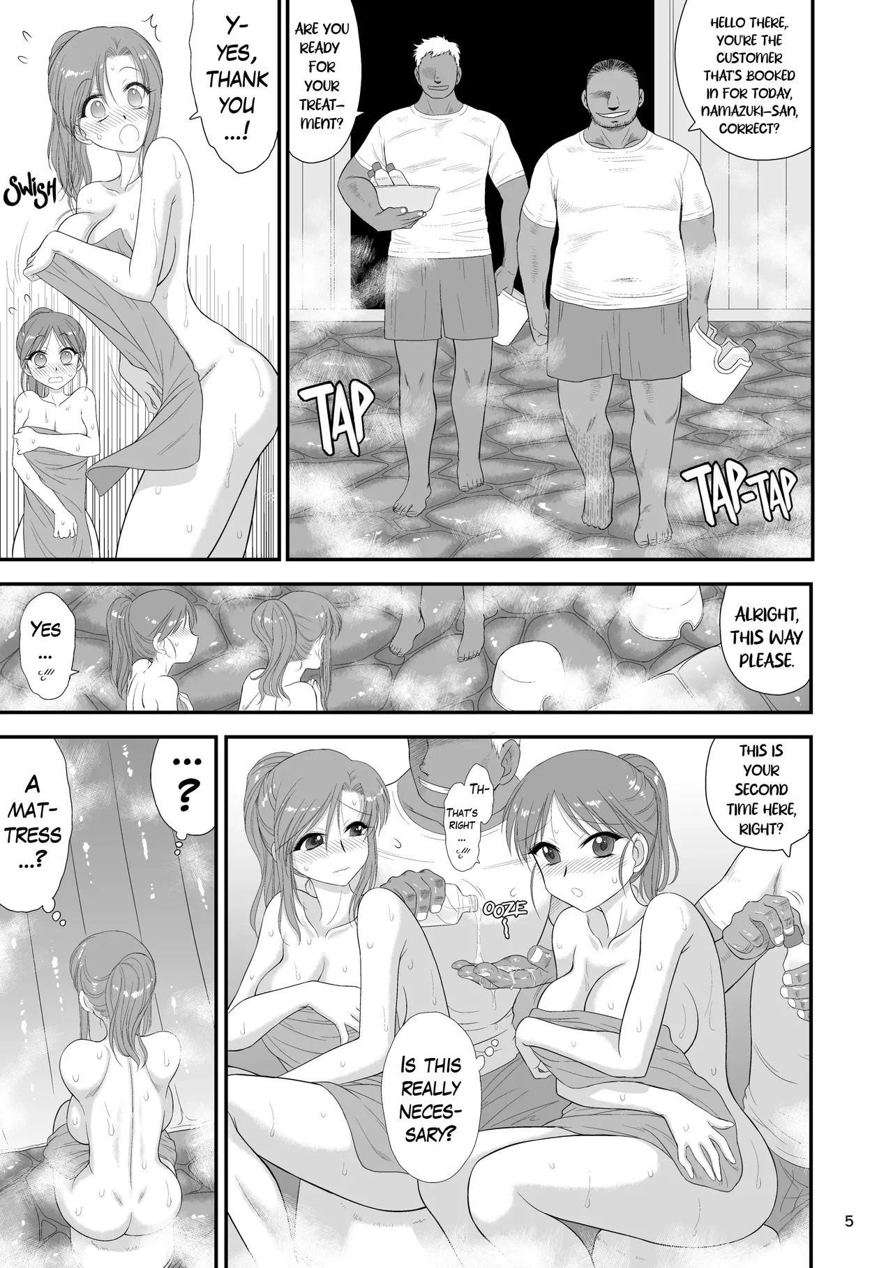 Oyako de Onsen ni Ittara Netorare Onsen deshita. _ Mother and daughter's hot spring cuck trip page 4 full