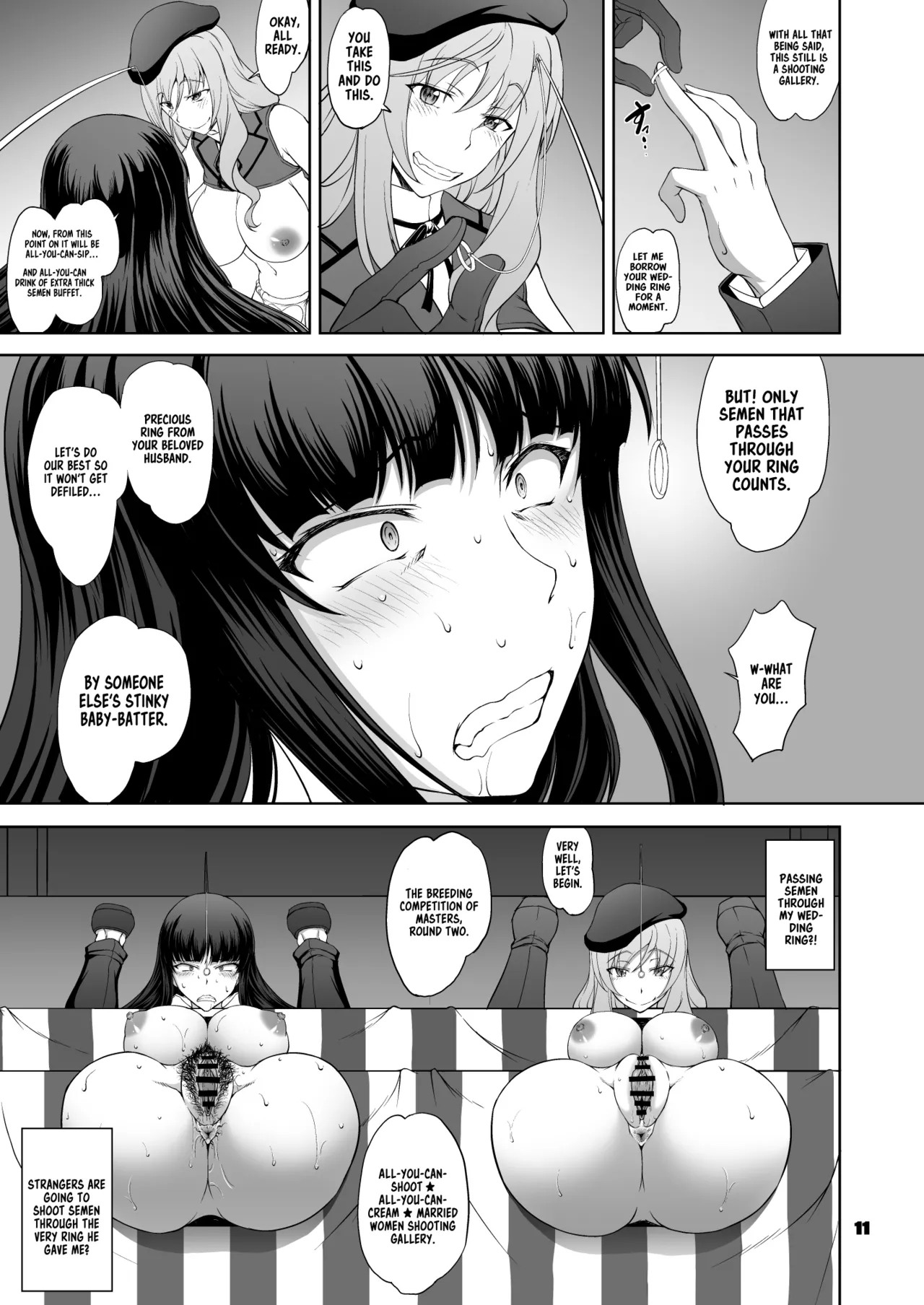 Iemoto no Geneki Fukki Kanzen Fukujuu Dosukebe Ura Senshadou Ni  | The Head's Return To Active Duty: The Complete Submission Ultra-Lewd Sensha-Do page 11 full