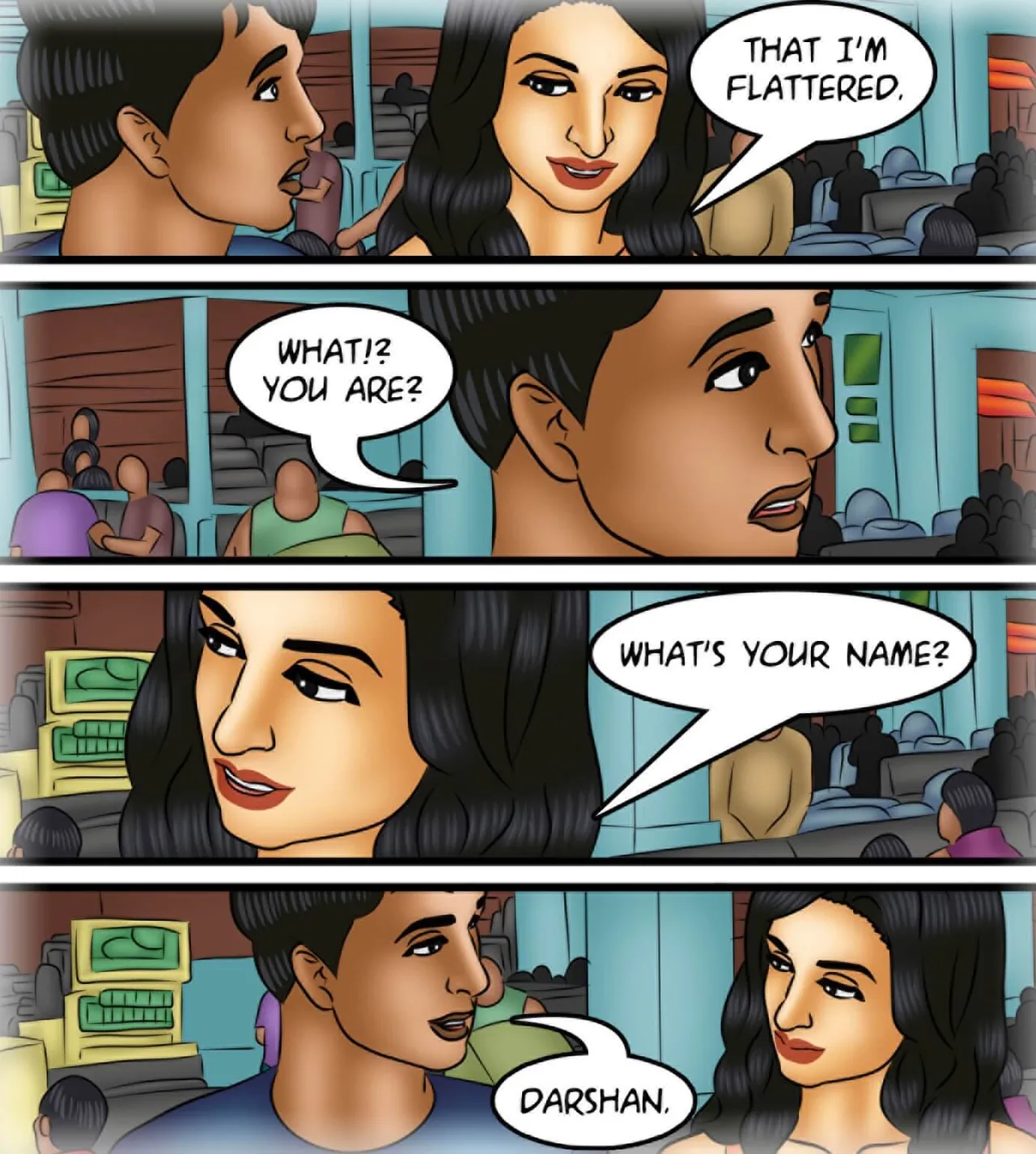 Savita Bhabhi Episode 116 Night Train page 12 full