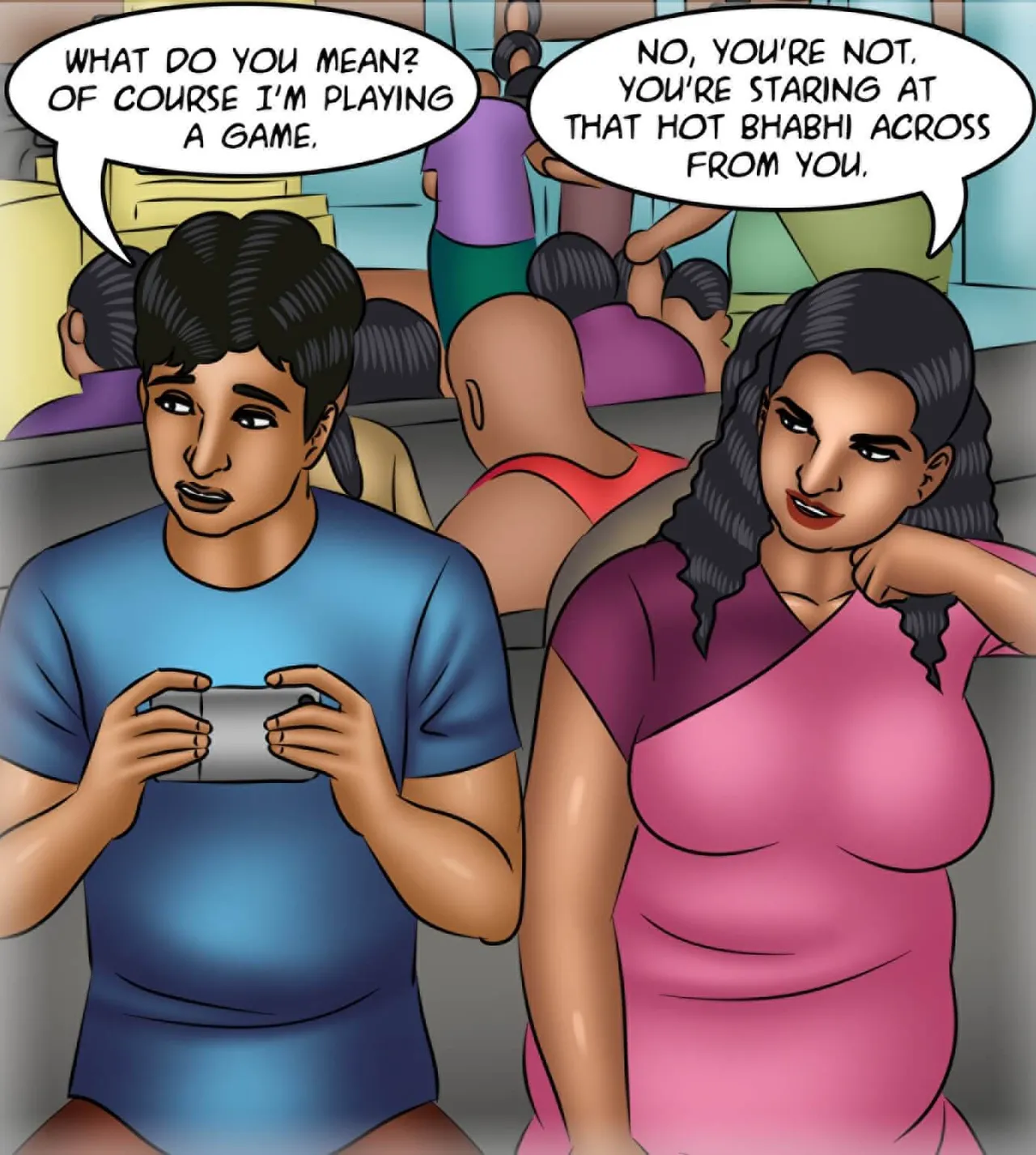 Savita Bhabhi Episode 116 Night Train page 5 full