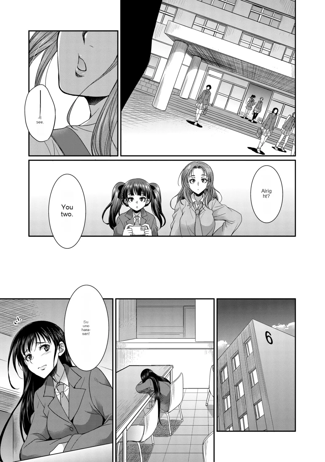 Futanari schoolgirl and her dorm mother...♡ Ch1 page 11 full