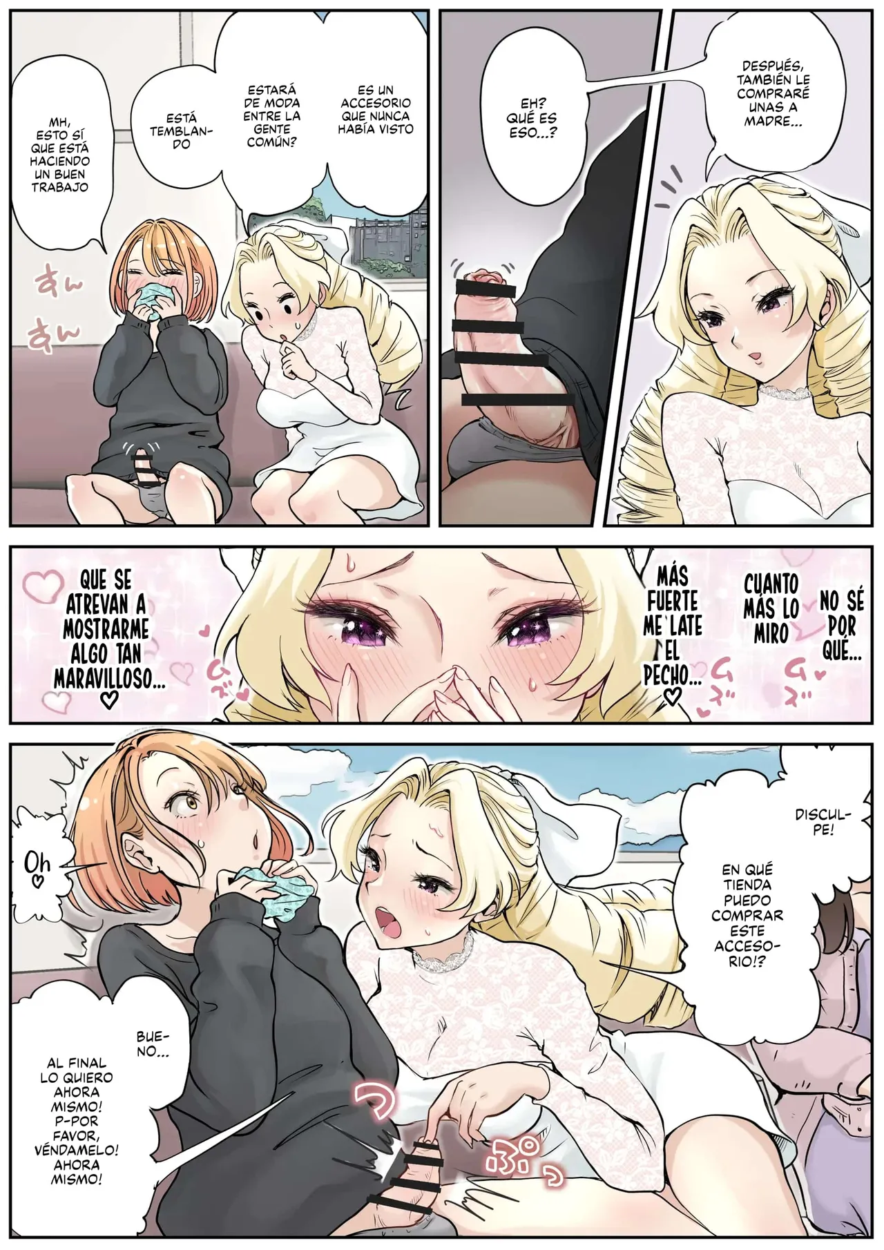 Futayuri - Muchi na Ojou-sama to Futanari Musume｜Futayuri, Una Joven Dama Inocente y una Chica Futanari page 5 full