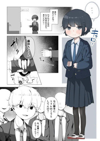 [Sena] Toilet Kinshi no Ijime o Ukeru Otonashii Onnanoko cover