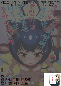 순정 고양이 나루쨩은 약간 음란하고 주인님을 너무나도 좋아한다냥