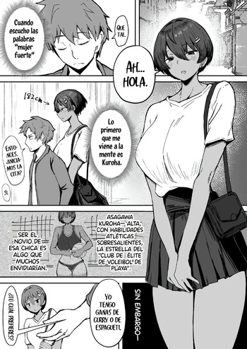 [Donmetsu] Tsuyoi Kanojo｜Una Novia Fuerte [Spanish] [Last Dance Scan] cover