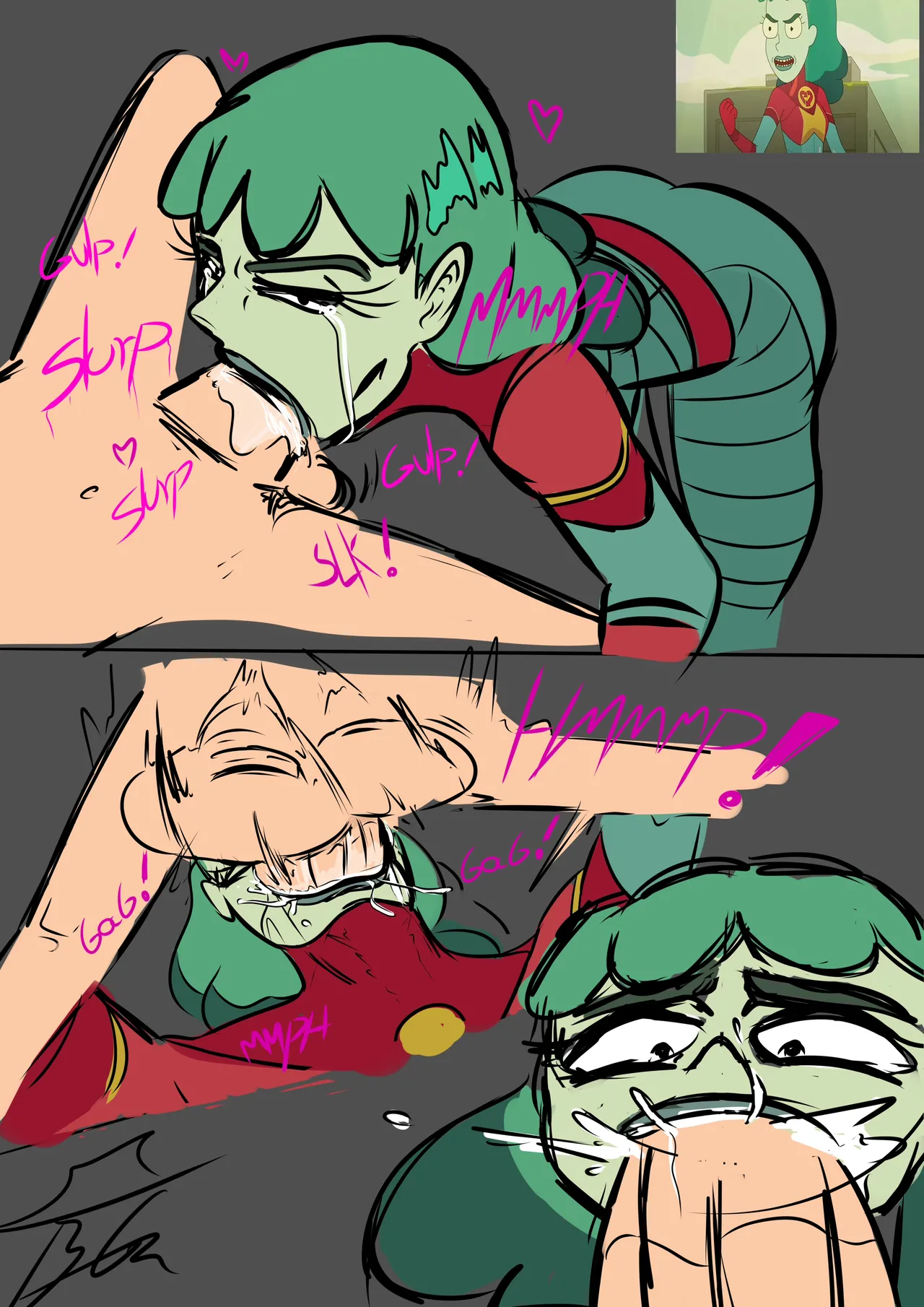 Planetina x Morty page 8 full