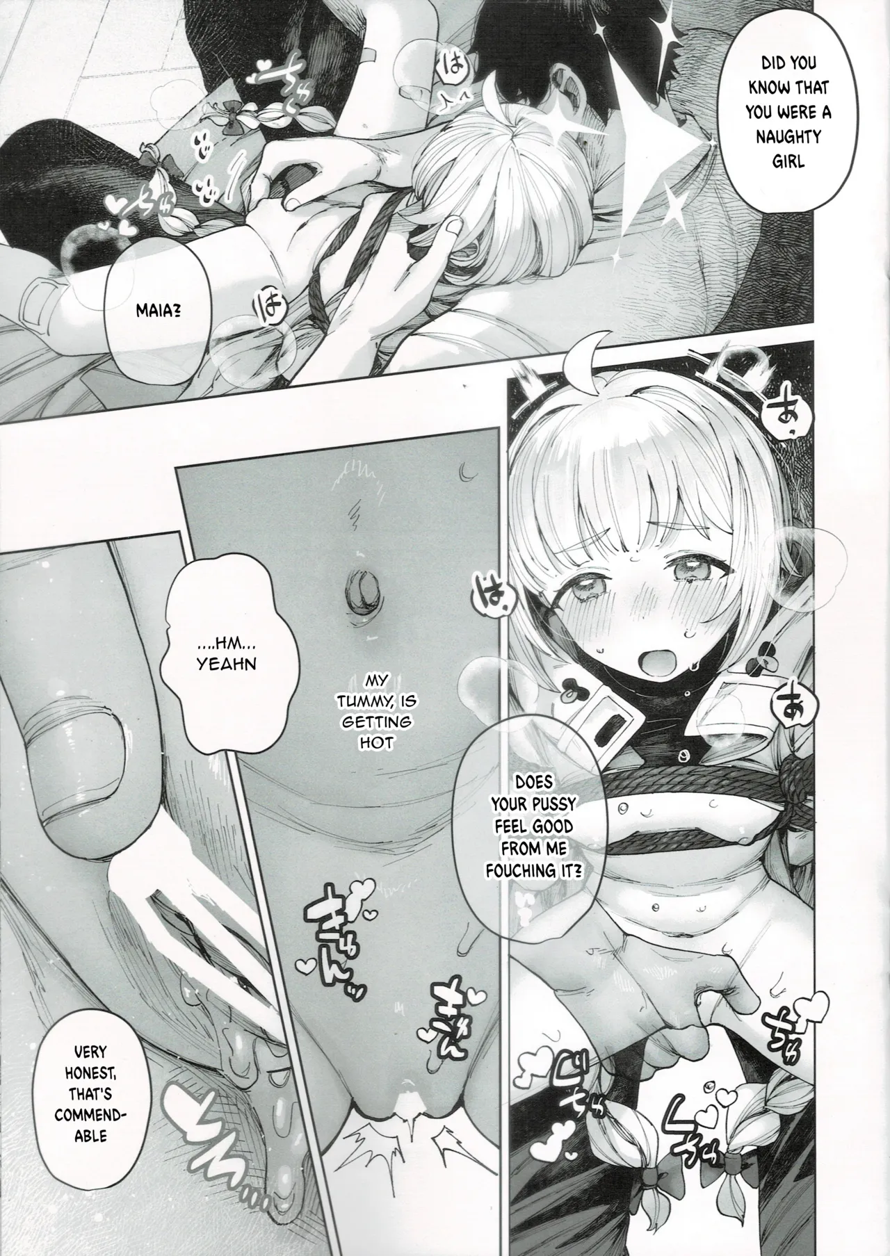 Kurushii no ga Sukina Maia-chan | Tie Me Down, Sensei page 6 full