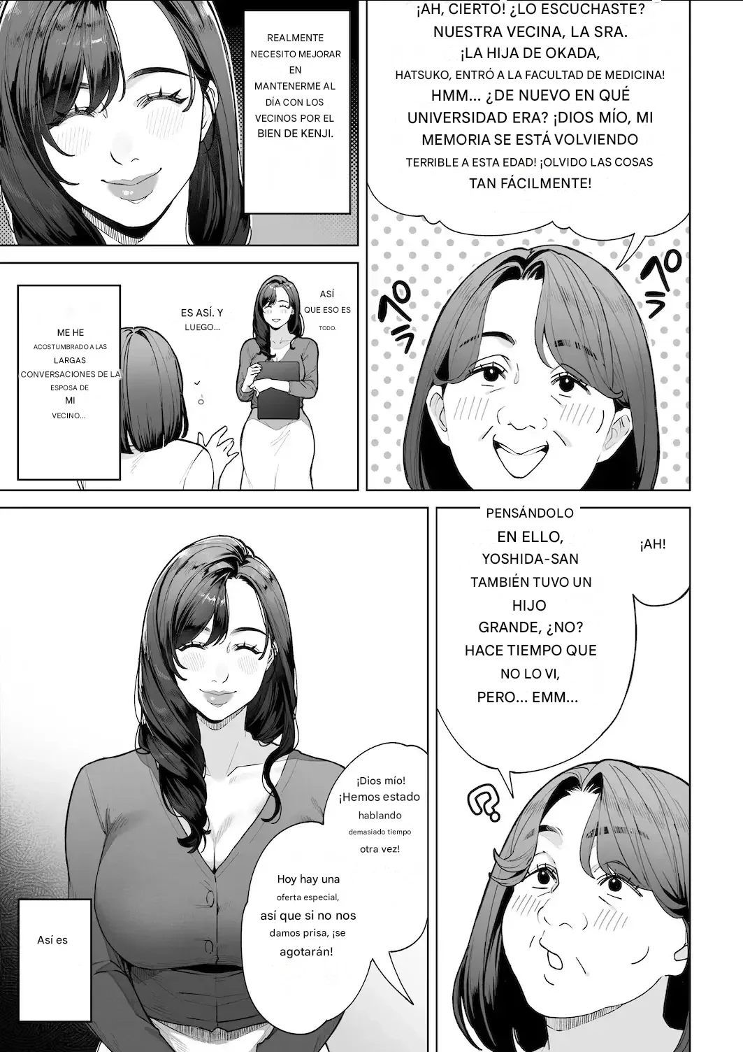 Watashi… Anata no Okaa-san ni Narimasu!  - Spanish page 8 full