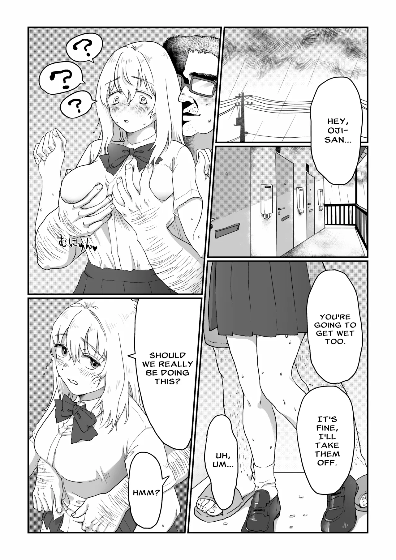 Nagasare Joshi 1 Ame no Hi Hen | Gullible Girl 1: Rainy Day page 6 full