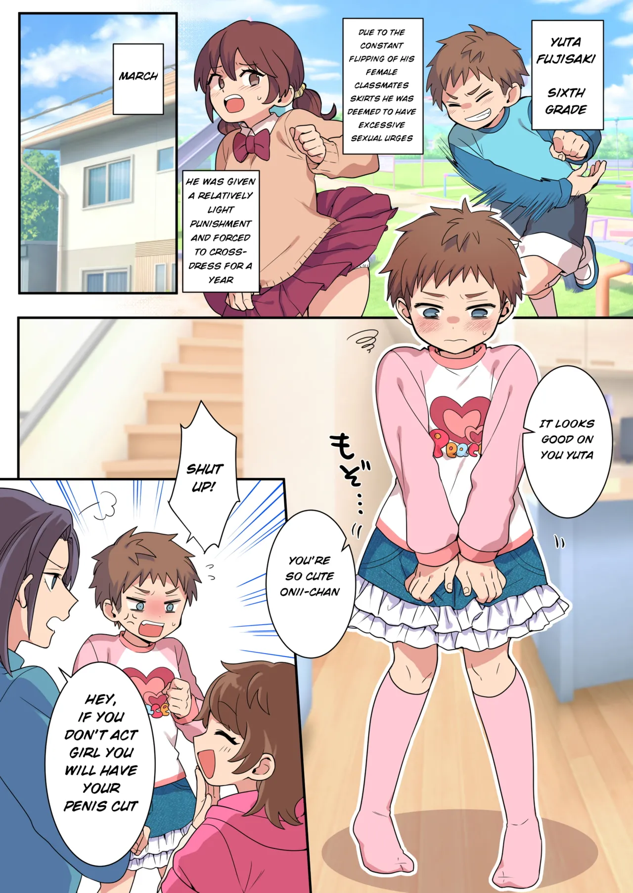 Correcting boys through crossdressing page 4 full
