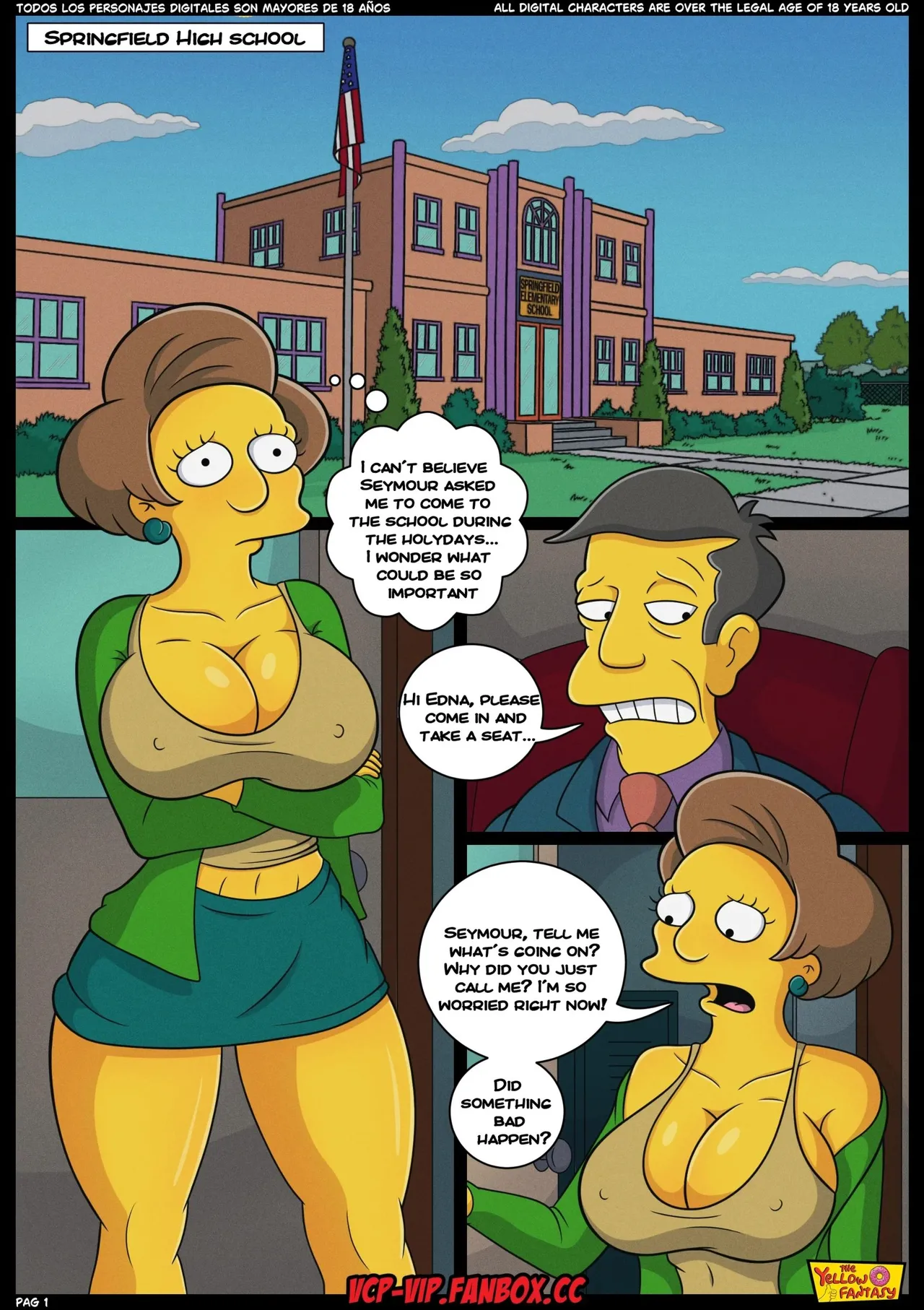 The Yellow Fantasy: El Examen   Complete page 2 full