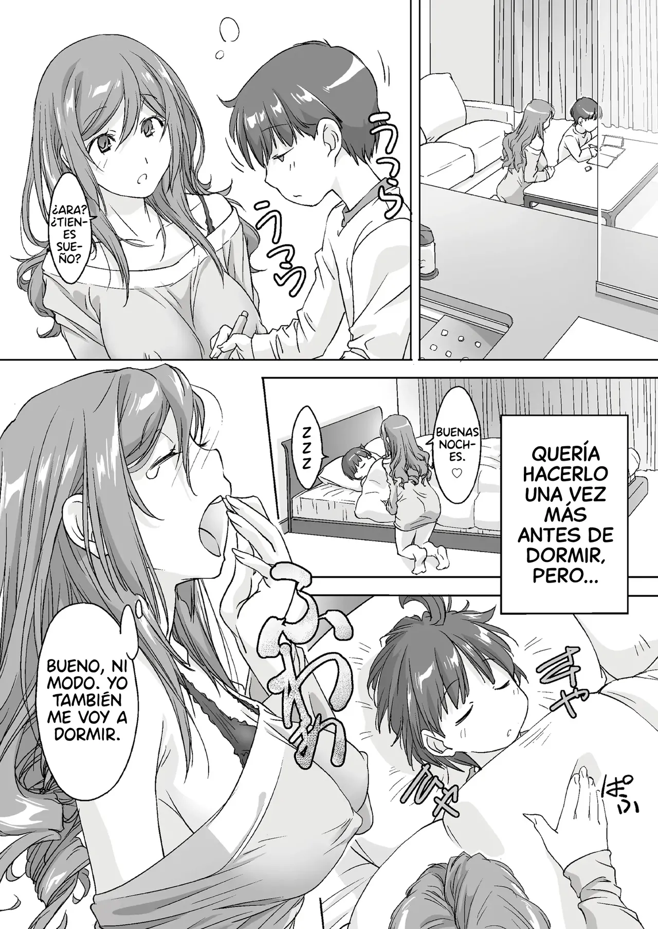 Oya ni Naisho de Oppai shite kureru Katei Kyoushi no Onee-san -Otomari Hen-｜La Profesora Particular que me Deja Tocar Sus Pechos a Escondidas de mis Padres -De Noche- page 12 full
