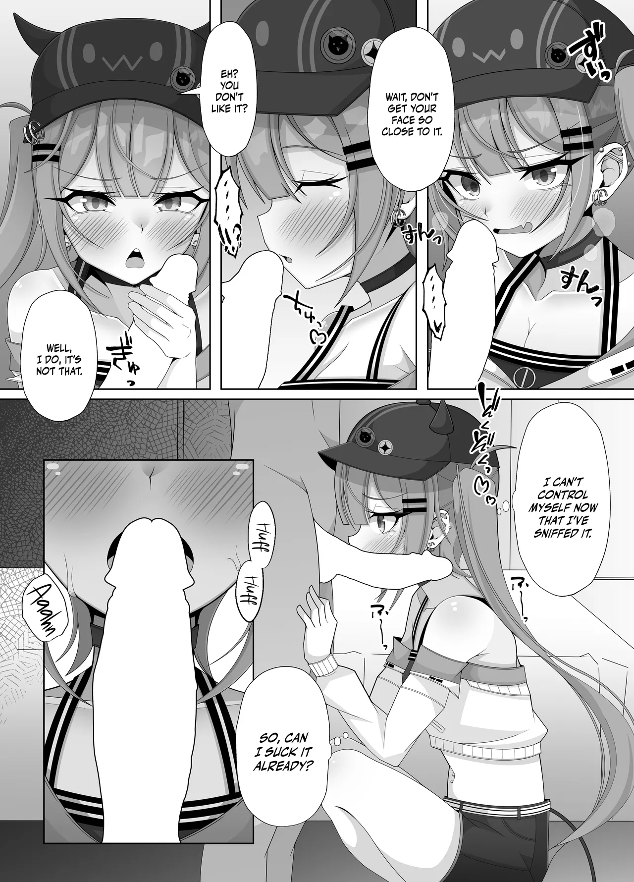 Tokoyami Towa no Ochinchin Jiyuu Kenkyuu! | Tokoyami Towa's Free Dick Research! page 5 full