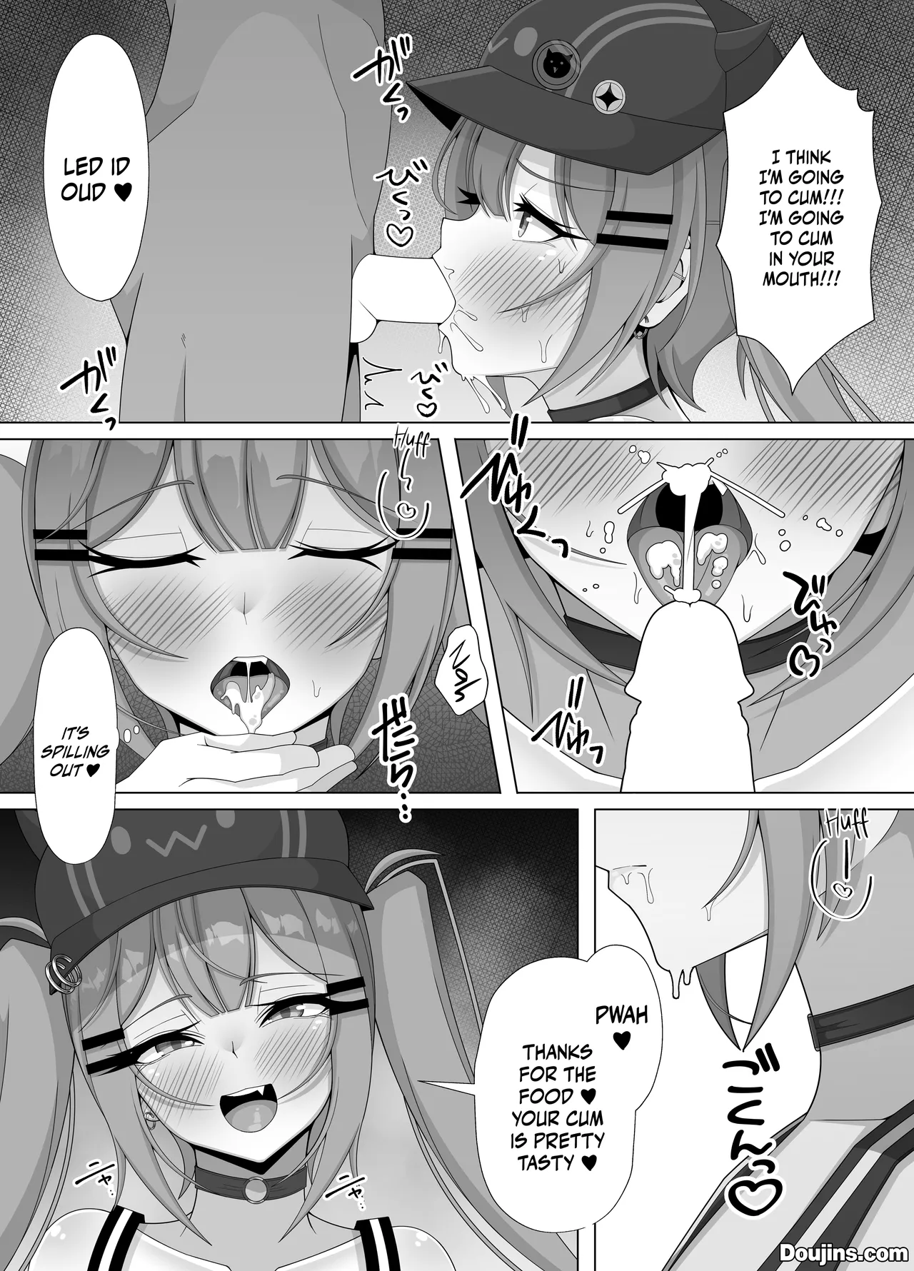 Tokoyami Towa no Ochinchin Jiyuu Kenkyuu! | Tokoyami Towa's Free Dick Research! page 7 full