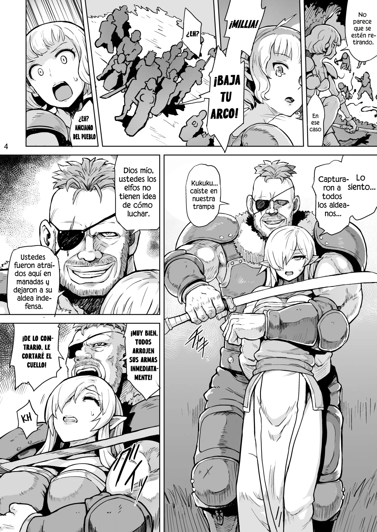 Inyoku ni Kuruishi Elf-tachi no Uta｜La canción de las Locas-lacivas Elfas page 5 full