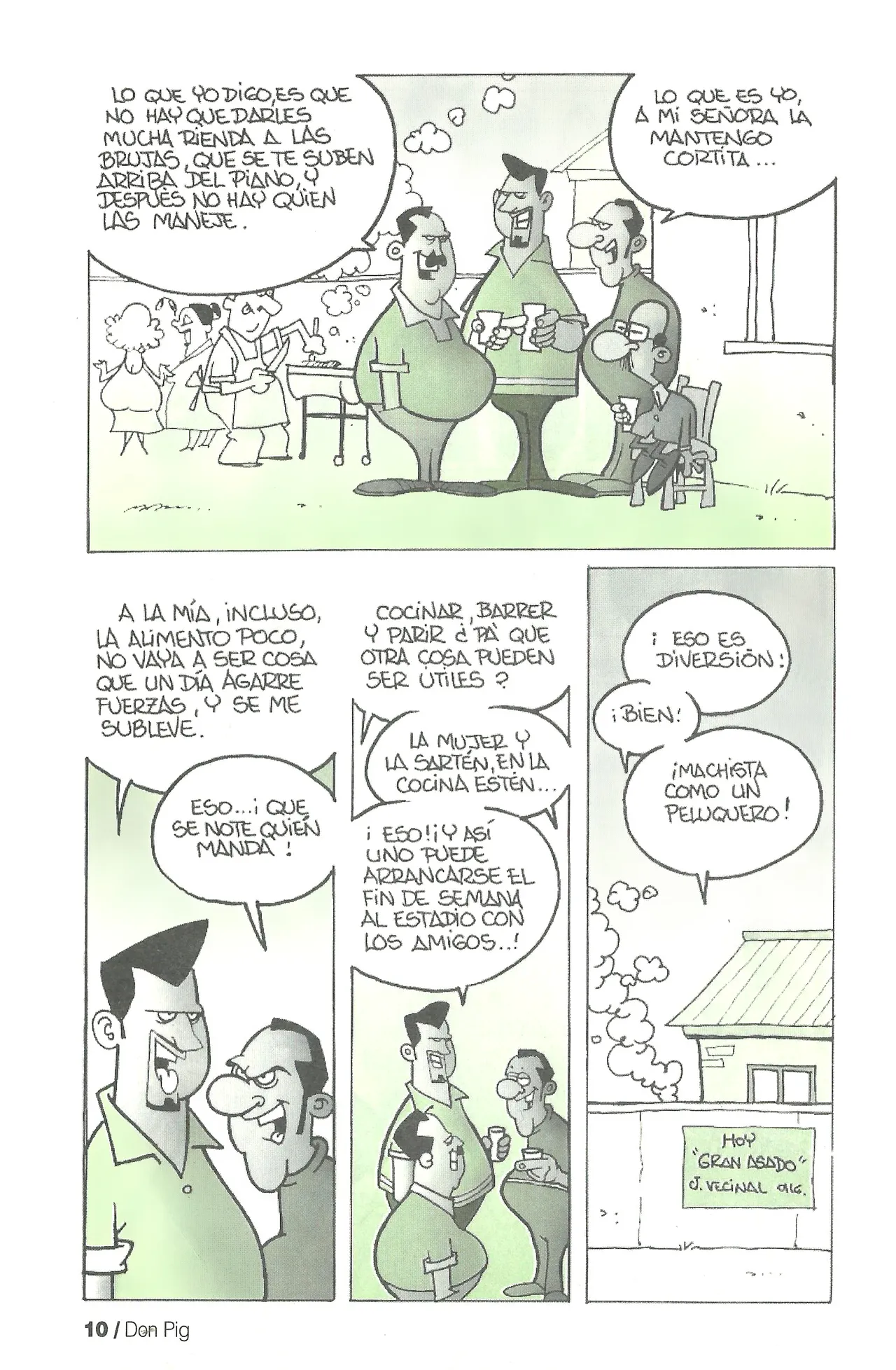 DON PIG COMIX  - 24 suplemento de la Revista 100% page 10 full