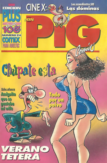 DON PIG COMIX  - 24 suplemento de la Revista 100% cover