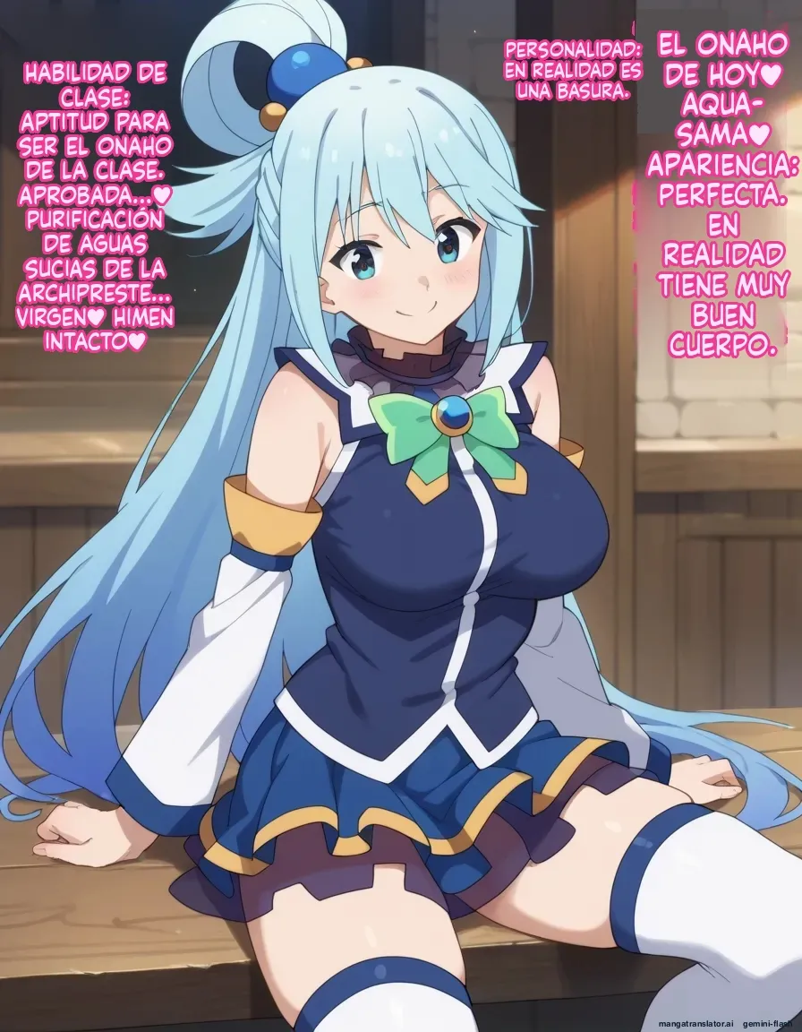 Michibata de Deisui Shiteru Aqua-sama ni Mizu ni Jouka Dekinai Kurai Kotteri Zaamen Sosoide Mudan Haramase Shichau Hanashi  MTL page 2 full