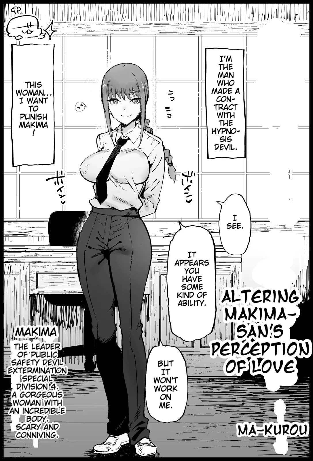 Joushiki Kaihen Makima-san page 1 full