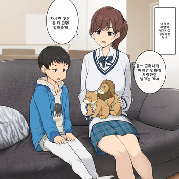 [Wakamatsu] Kozukuri no Shikata o Dankai-teki ni Oshiete Kureru Onee-san [Korean] cover