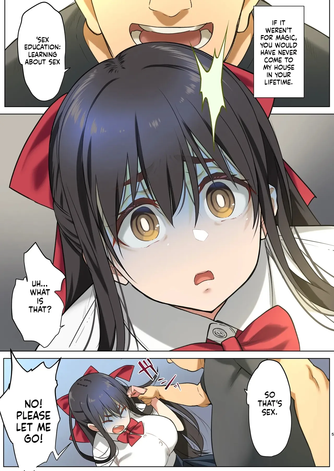 Inma ni Natta Ore ga Majime Kyonyuu JK o Saimin H de Kairaku Ochisasete Mita | I, Now a Demon, Tried Hypnotizing a Big-Breasted High School Girl into Pleasure page 4 full