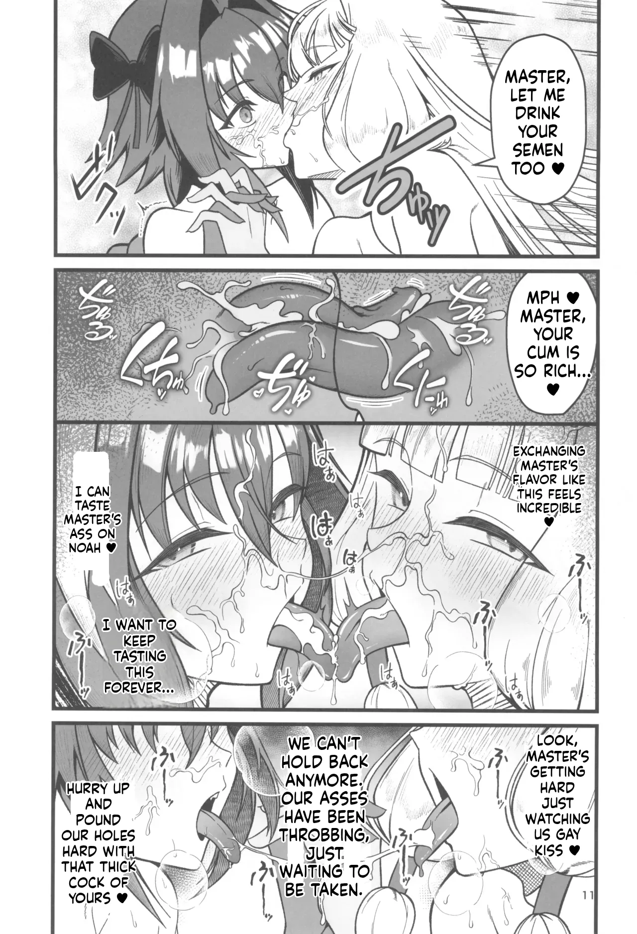 Heart-Pounding Grand Cock All-Out Battle page 11 full