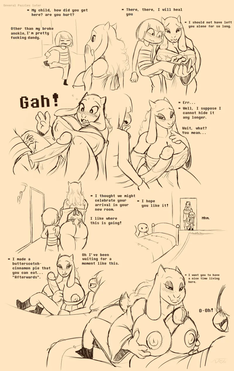 Undertail: Monster-Girl Edition page 12 full