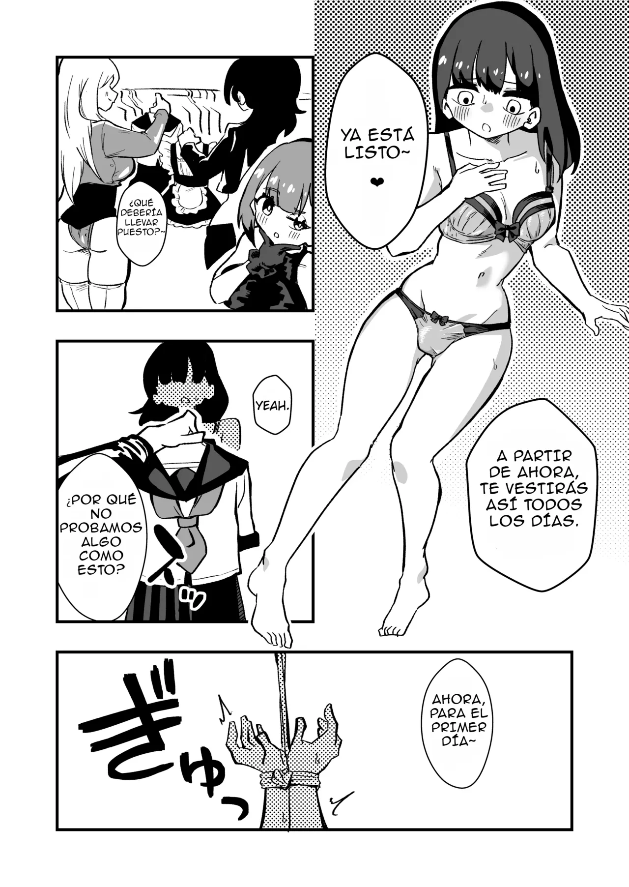 Shussho Shita Moto Shuujin ni Sakaurami Choukyou Sareru Hanashi Zenpen | Parte I page 12 full