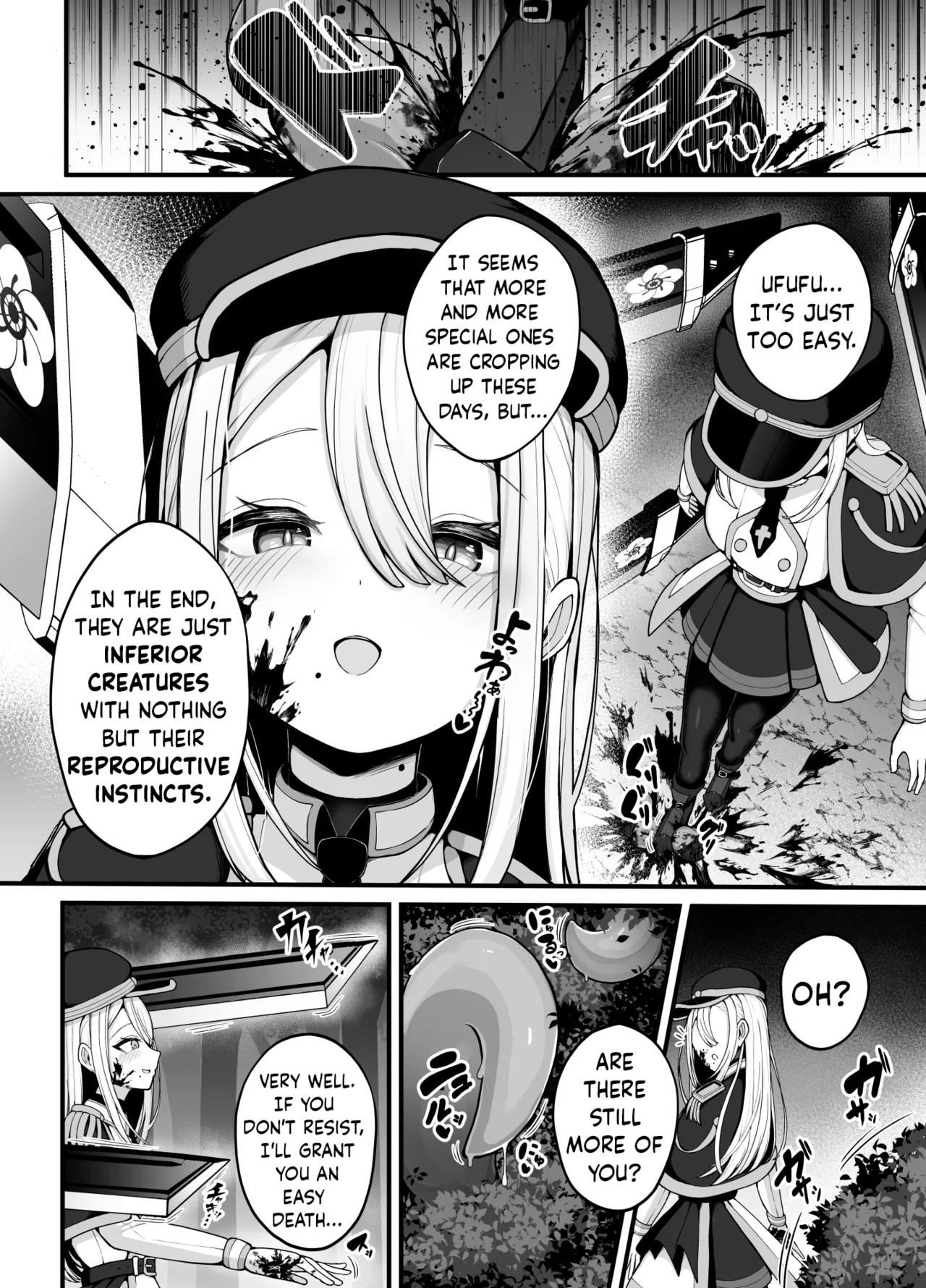 Shosen wa Seishoku Honnou dake no Katou Seibutsu desu ne | In the end, They are just Inferior Creatures with Nothing but Their Reproductive Instincts, Right? page 7 full