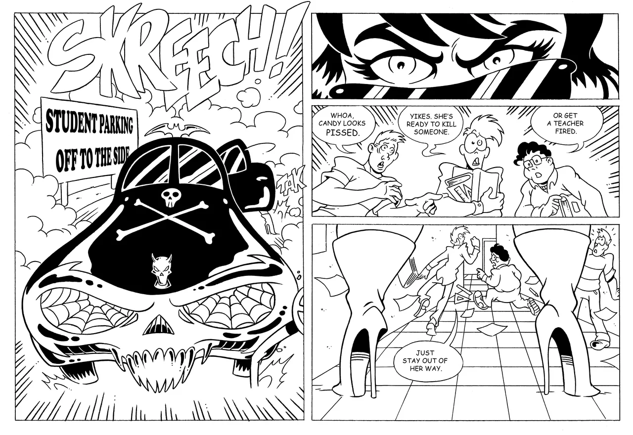 CANDY'S BAD MORNING page 1 full