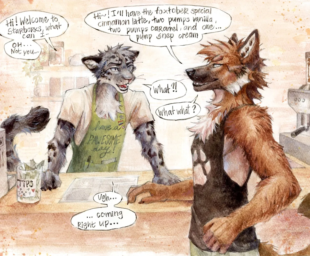 Coffee Shop page 1 full