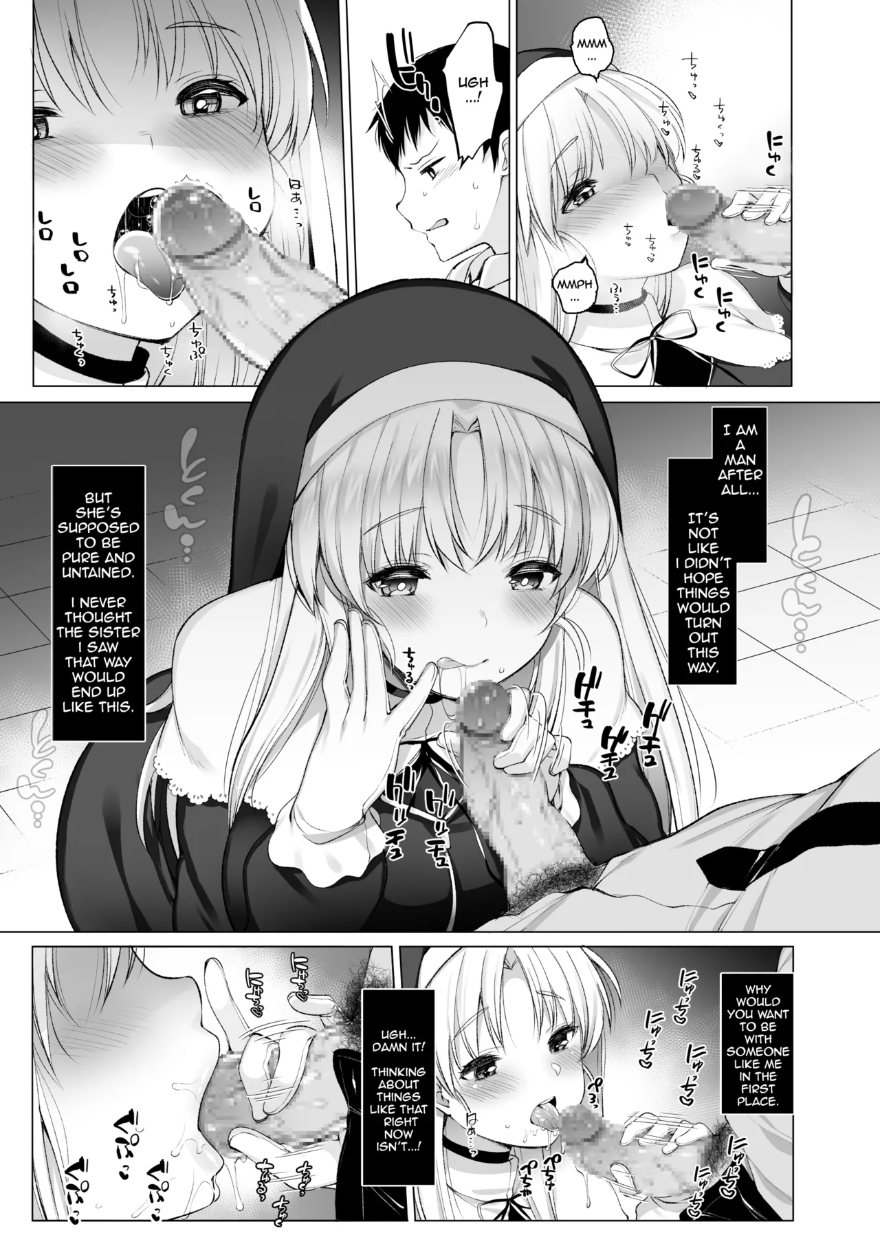 Sister Cleaire no Midara na Himitsu - Sister Claire's Indecent Secret page 8 full