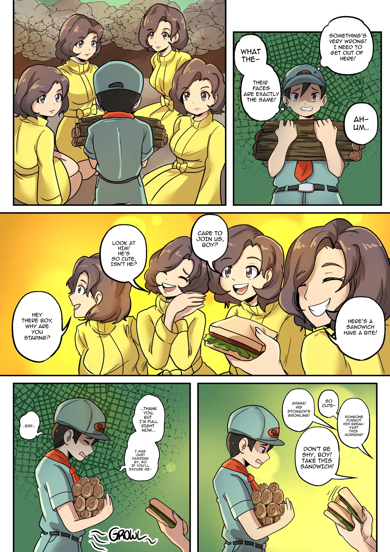 PegasusTgTF Camper into parasol lady. page 3 full