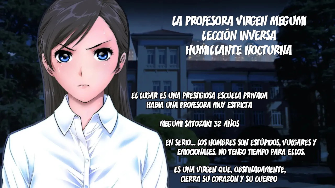 Virgin Teacher Megumi_Nighttime Humiliating Reverse Lesson page 1 full