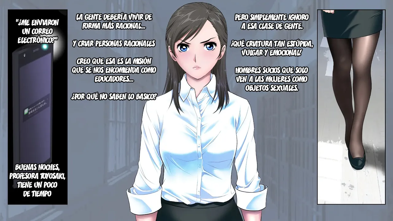 Virgin Teacher Megumi_Nighttime Humiliating Reverse Lesson page 11 full