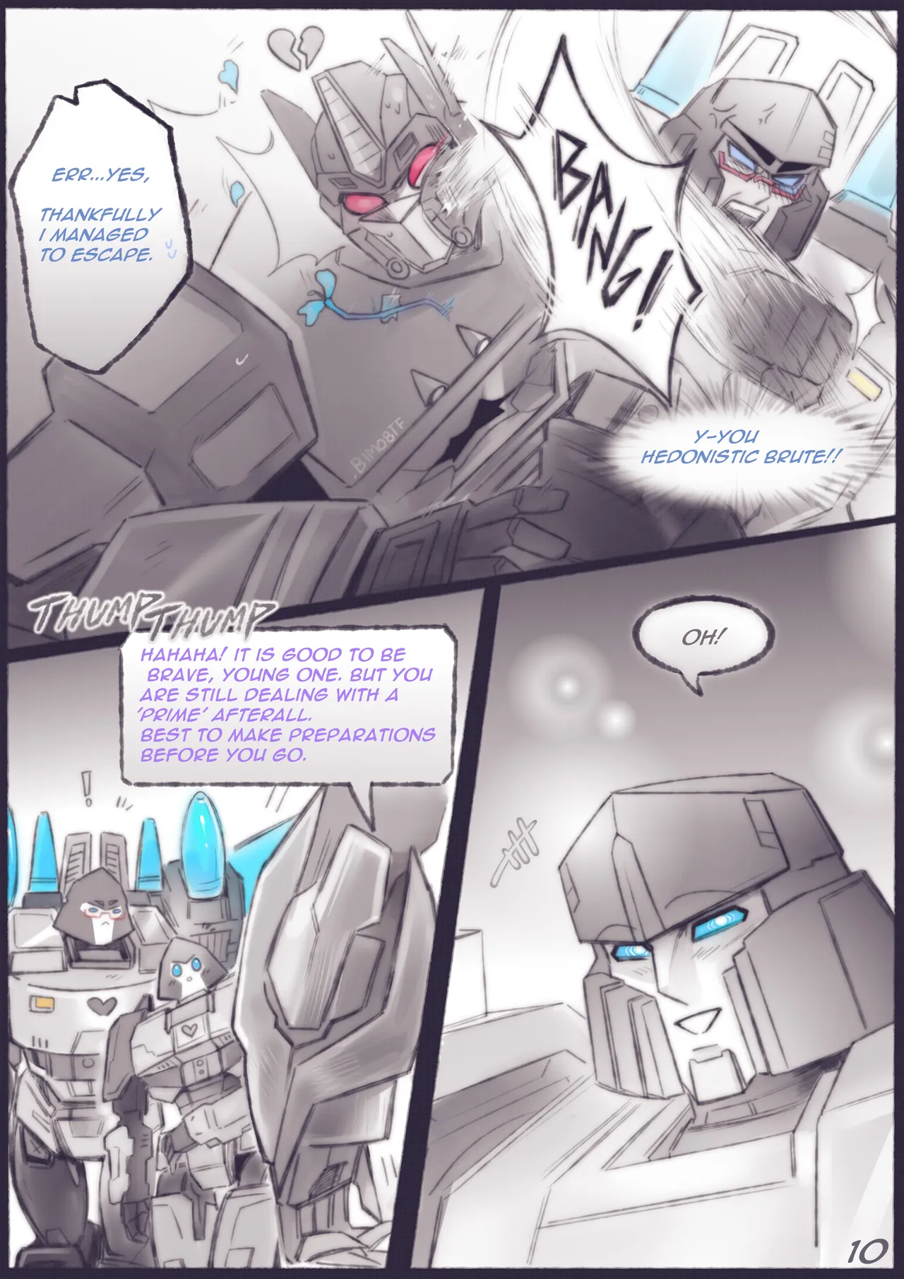 Shattered Glass! MOP Wedding Comic page 11 full