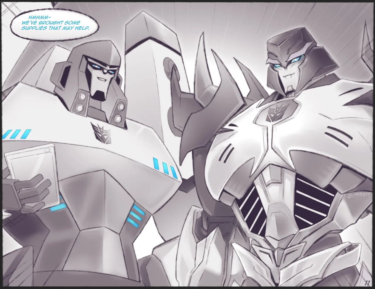 Shattered Glass! MOP Wedding Comic page 12 full